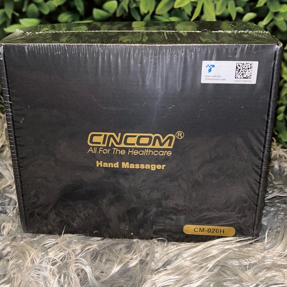 CINCOM Hand Massager Cordless Hand Massager w/Heat and Compression/White NIB - Picture 9 of 10